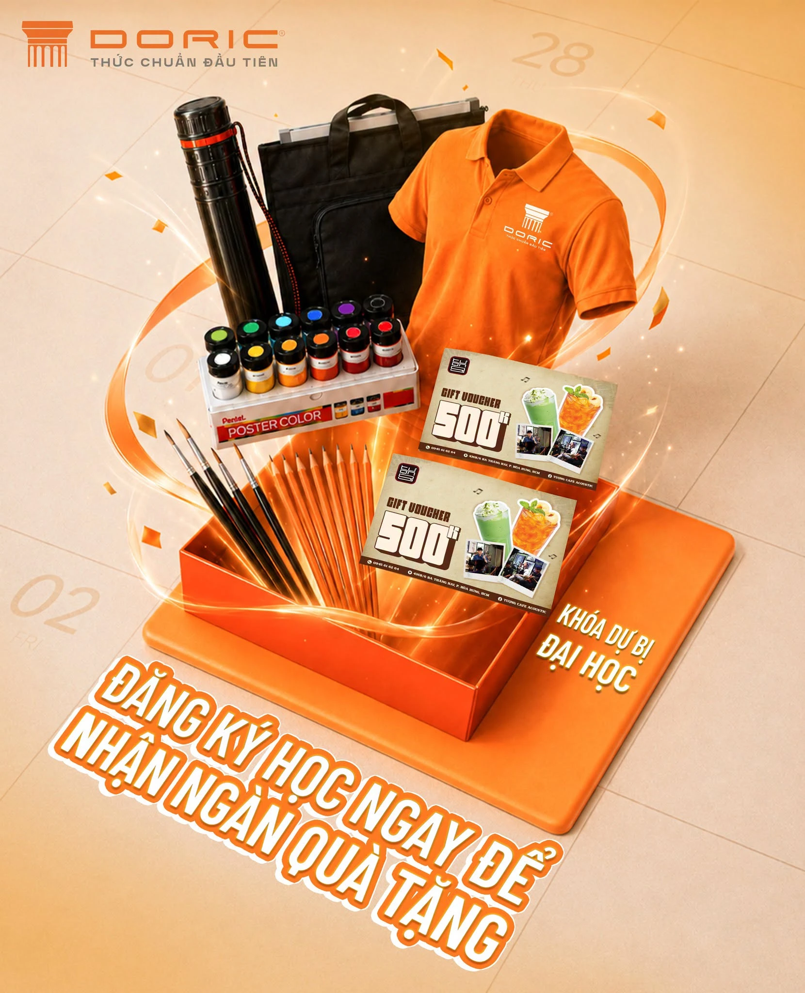 Đăng ký học ngay để nhận ngàn quà tặng