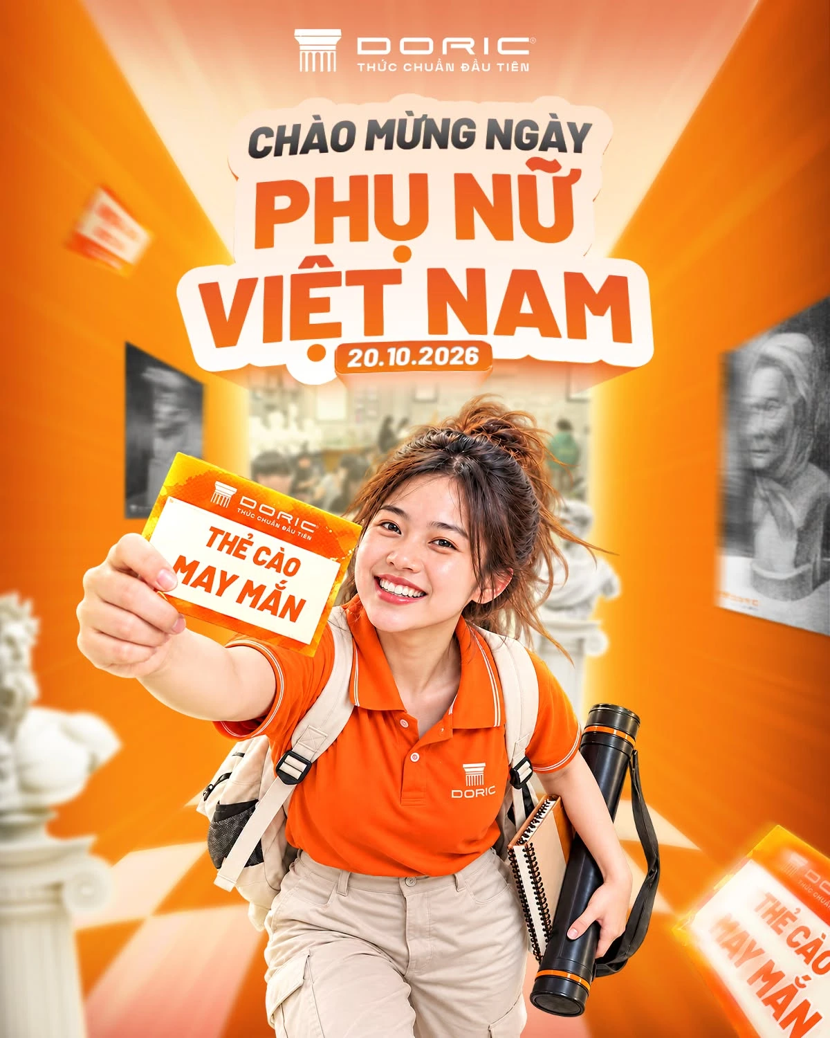 Chào mừng Ngày Phụ nữ Việt Nam 20/10