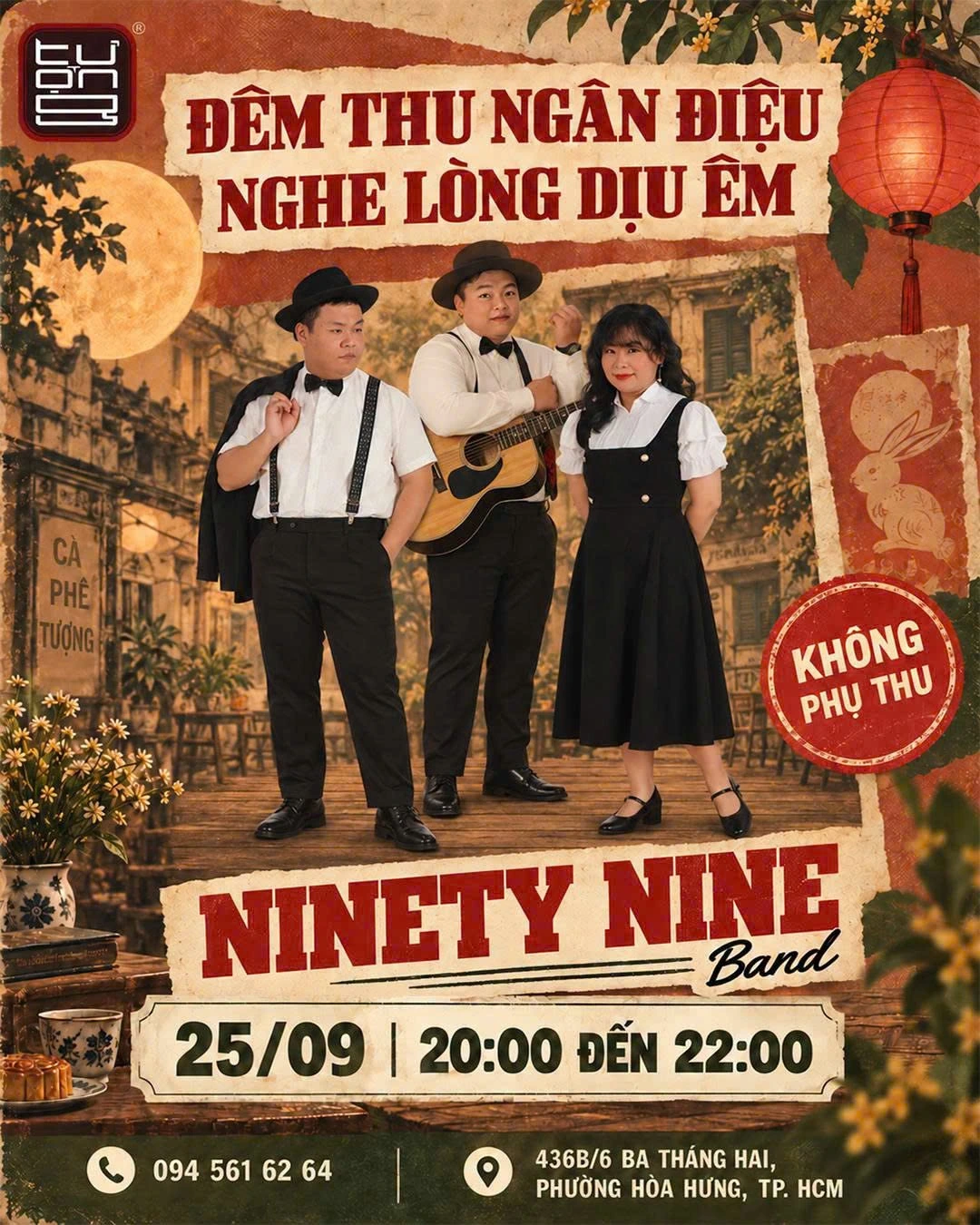 Poster Đêm thu ngân điệu – nghe lòng dịu êm